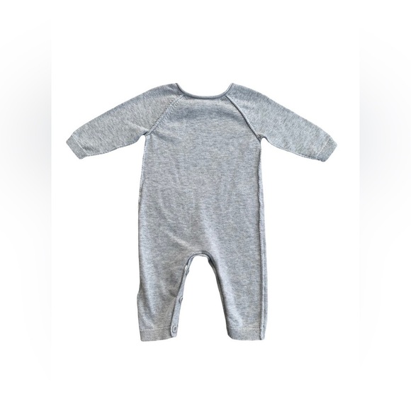 Hope & Henry 0-3 Months Raglan Sweater Romper from Organic Cotton - Picture 2 of 7